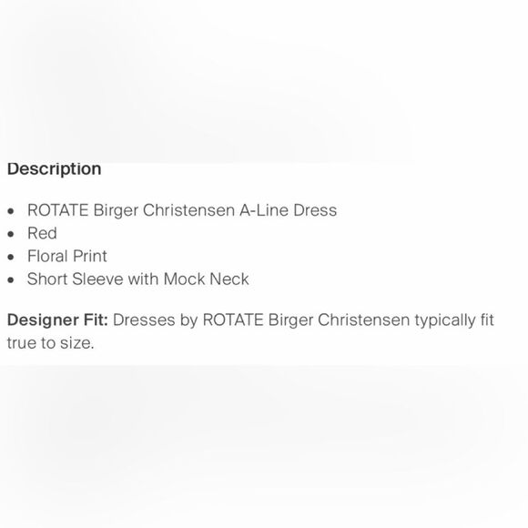 Rotate Birger Christiansen Dress NWT - Picture 16 of 16